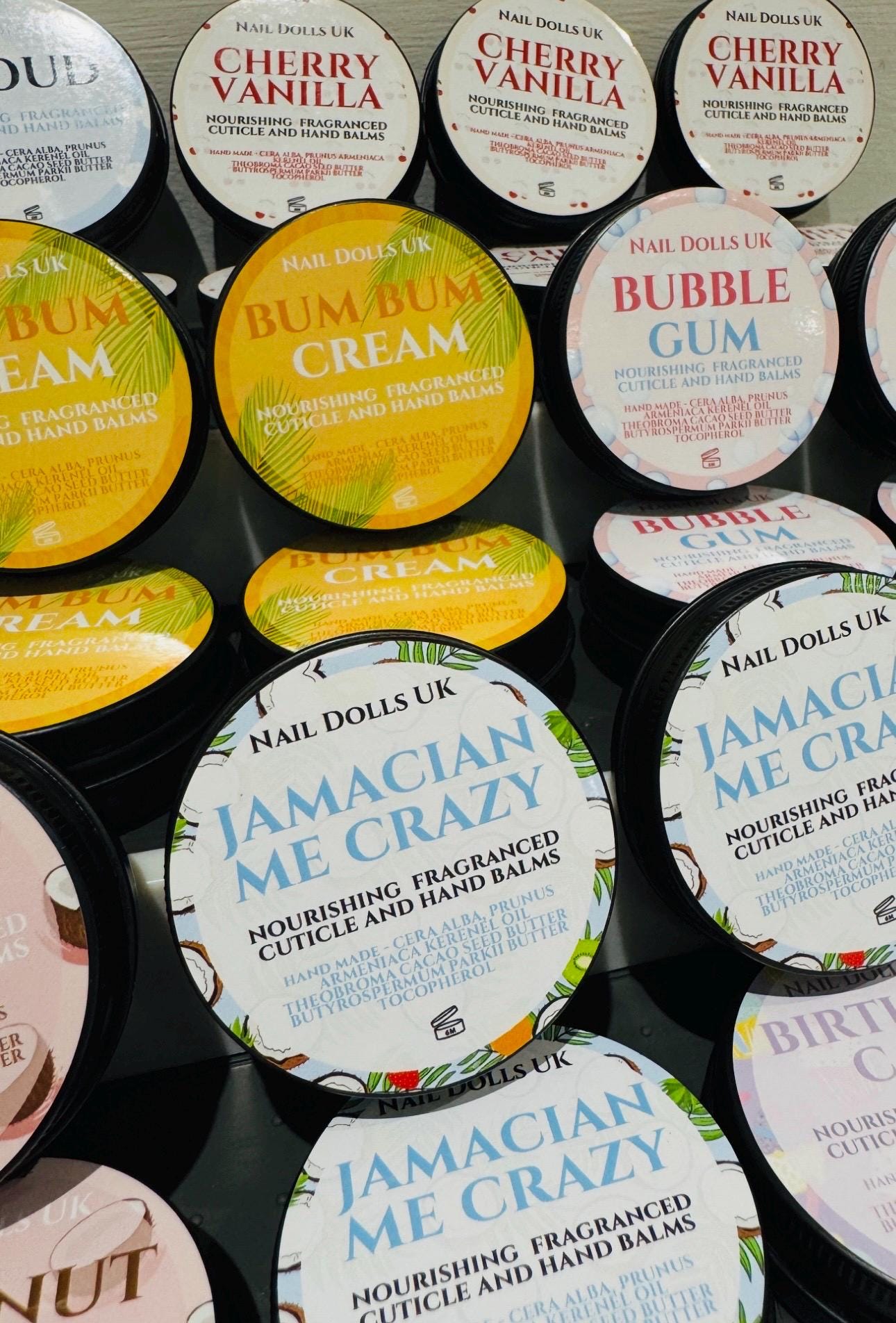 Cuticle & Hand Balm | Strong Scented Balm  All Scents | Dry Skin Repair | Nail Tech Essentials