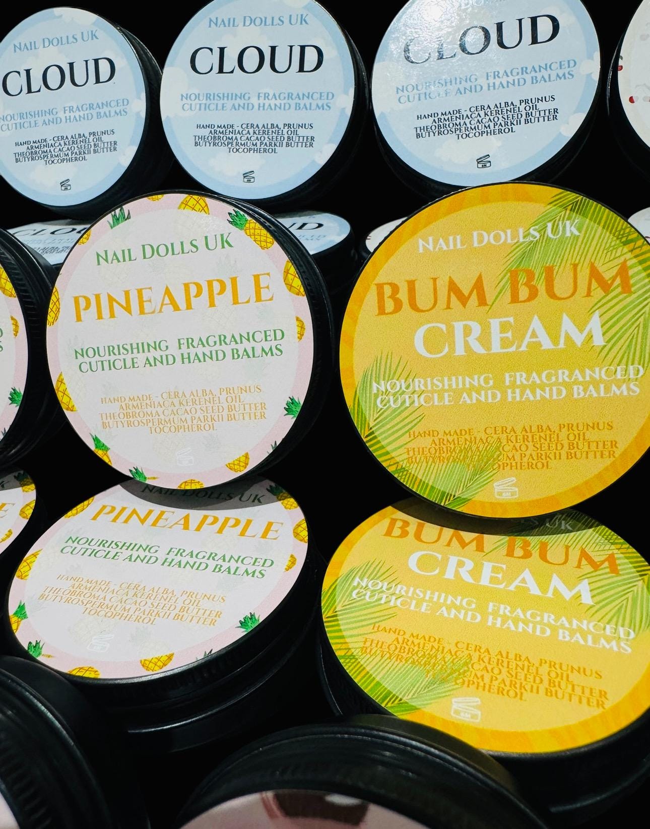 Cuticle & Hand Balm | Strong Scented Balm  All Scents | Dry Skin Repair | Nail Tech Essentials