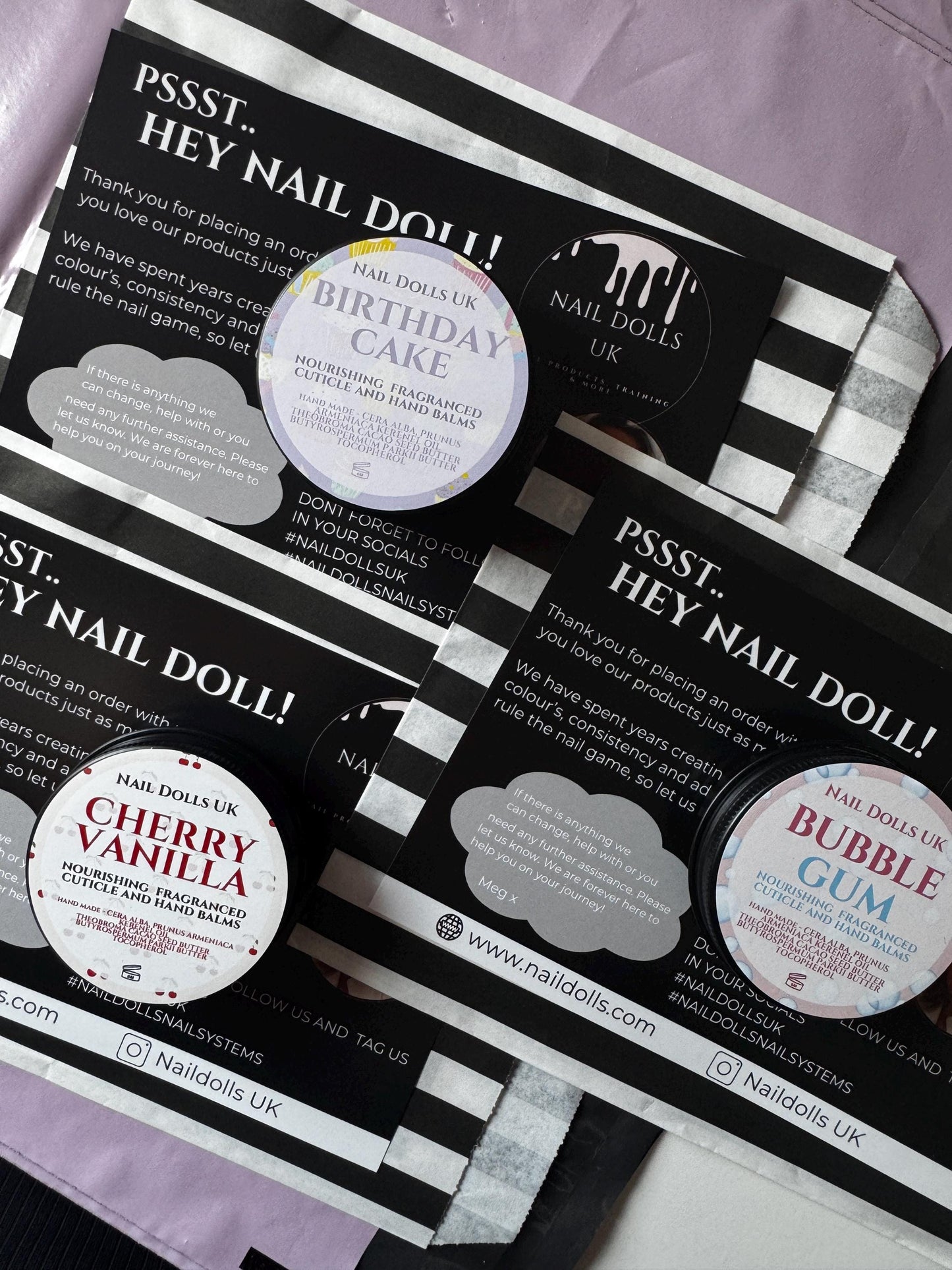 Cuticle & Hand Balm | Strong Scented Balm  All Scents | Dry Skin Repair | Nail Tech Essentials