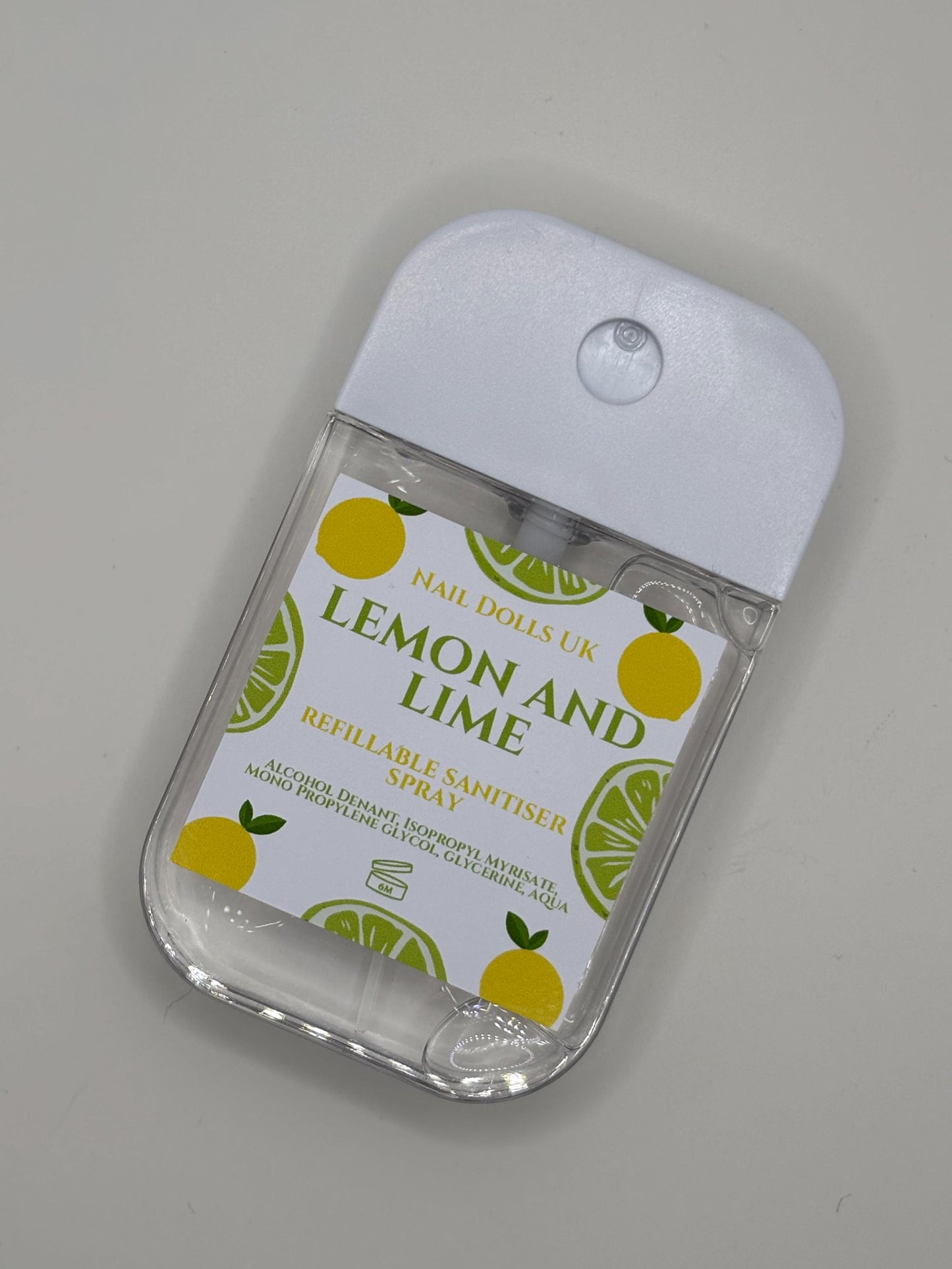 45ml Scented Sanitiser Mist | Hand Sanitiser Spray | Fresh Fruity & Floral Scents | Nail Tech Essential